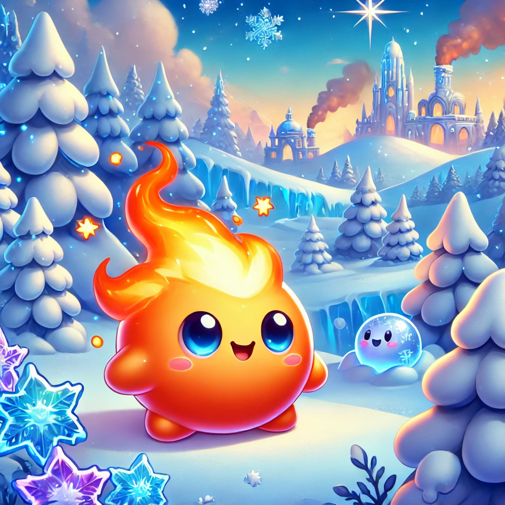 FireBlob Winter: Frosty Adventures 